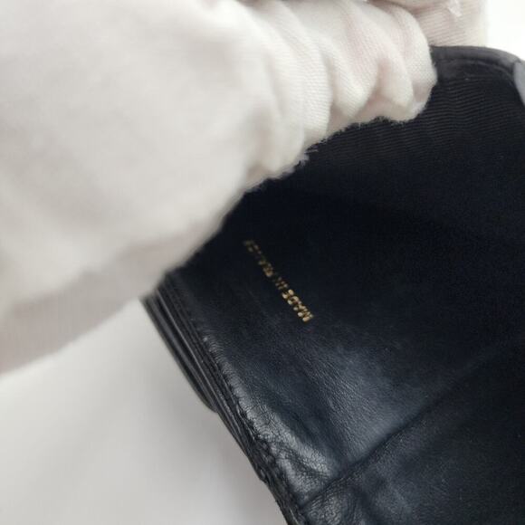 CHANEL VINTAGE BLACK CAVIAR BI-FOLD WALLET WITH COIN POUCH - Picture 9 of 12